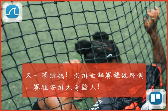 又一项挑战！女排世锦赛强敌环伺，赛程安排太考验人！